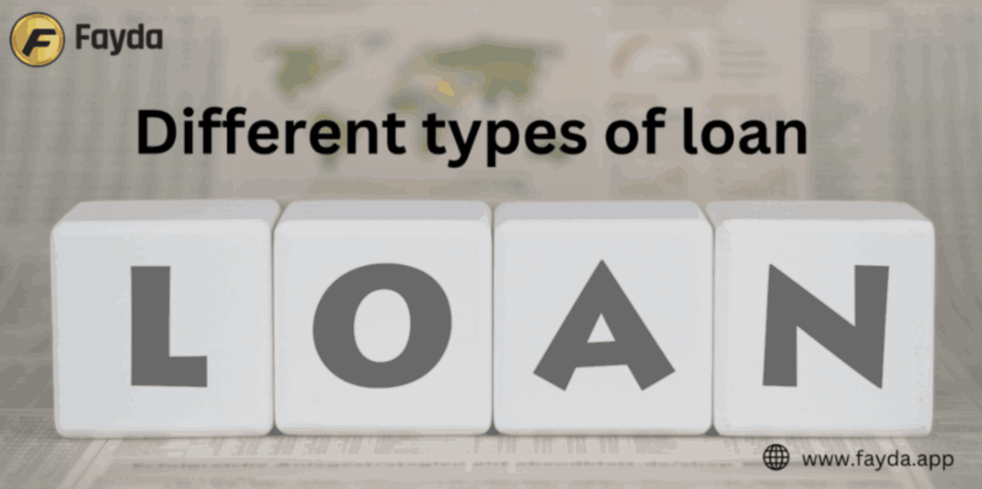 Different types of loan