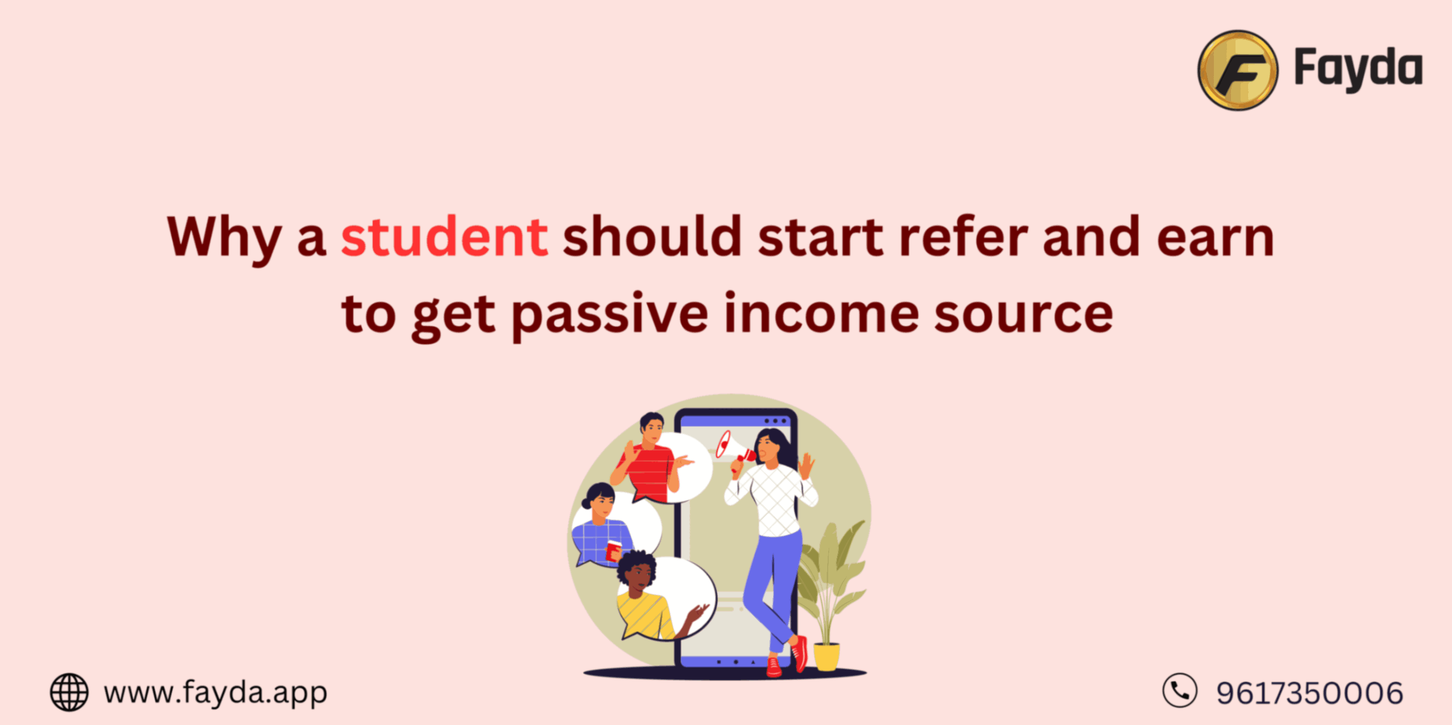 Why a student should start refer and earn to get passive income source