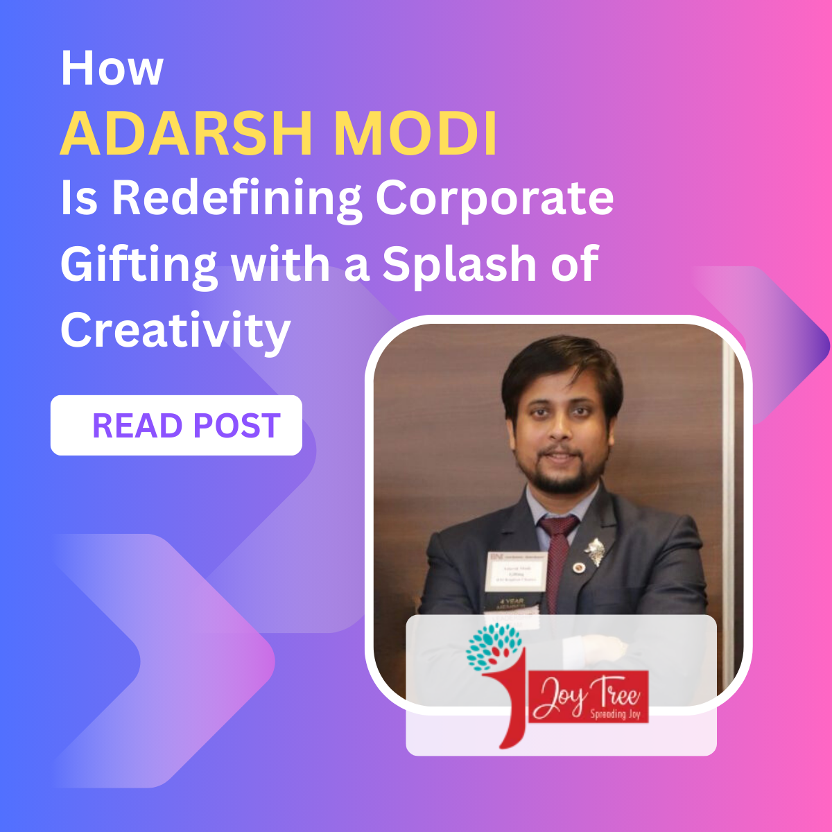 Redifing corporate gifting with a splash of creativity