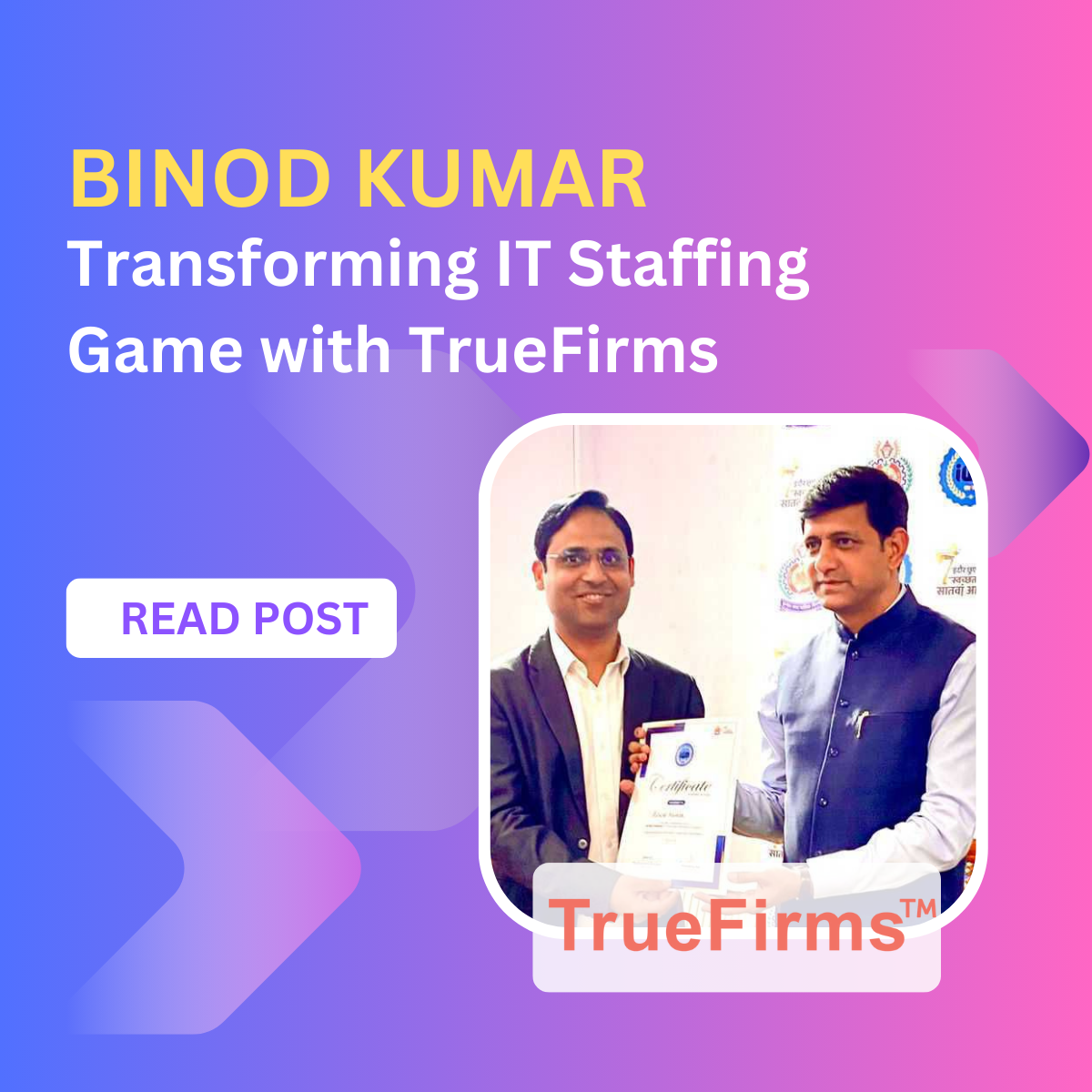 Transforming IT Staffing Game with TrueFirms
