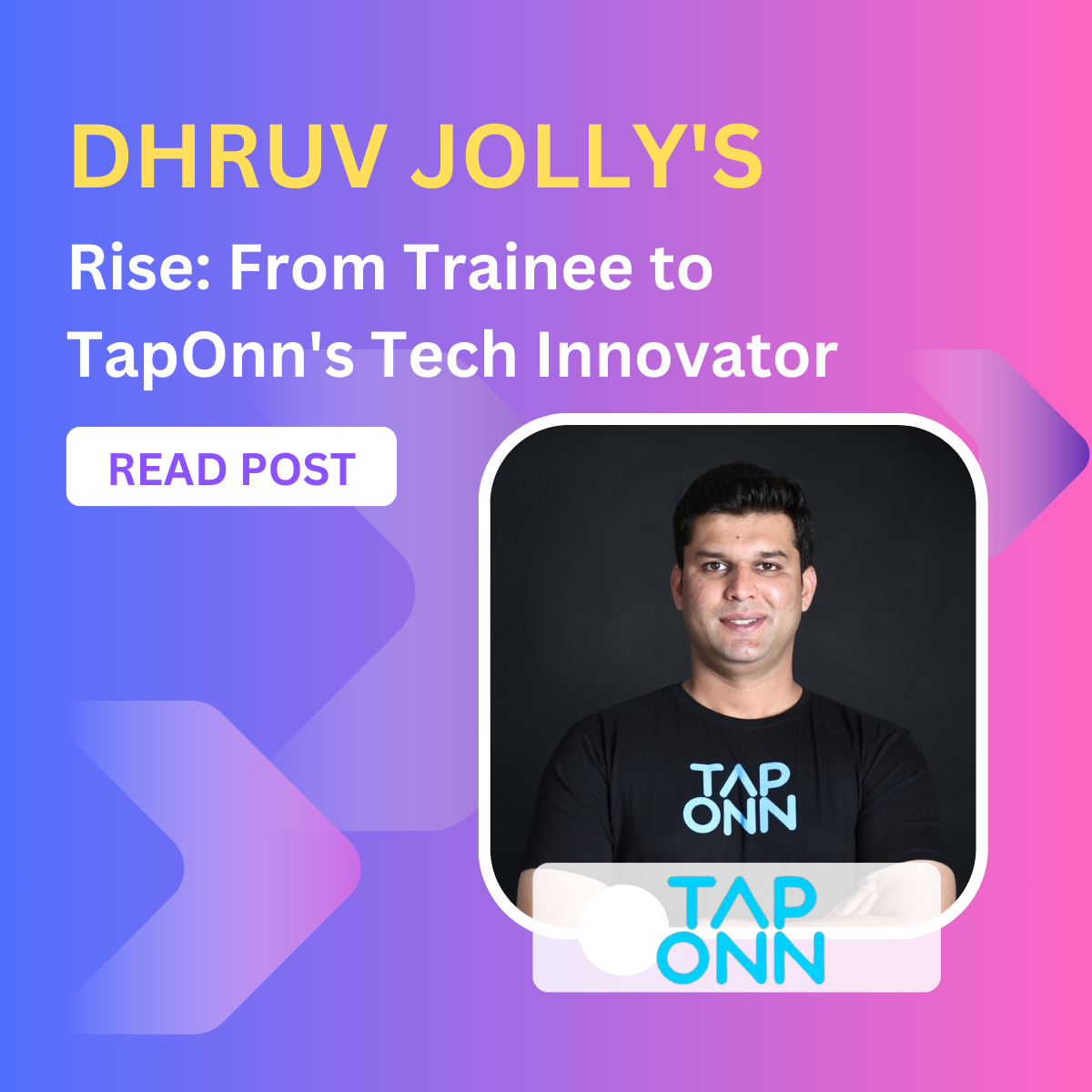 Rise: From Trainee to TapOnn's Tech Innovator