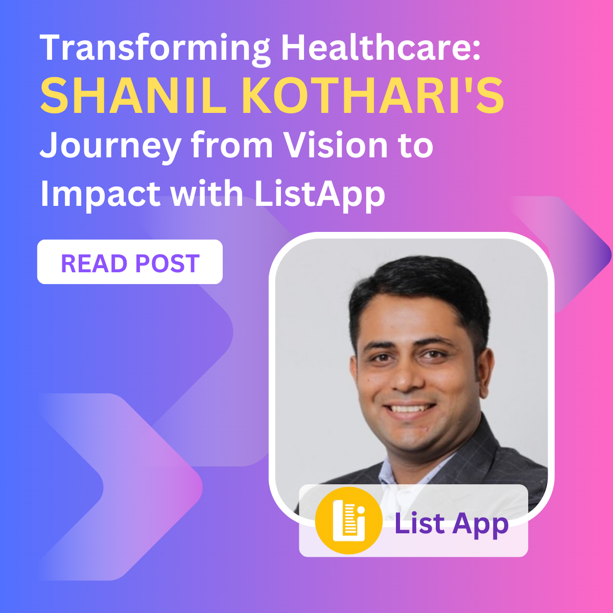 Transforming Healthcare: Journey from Vision to Impact with ListApp
