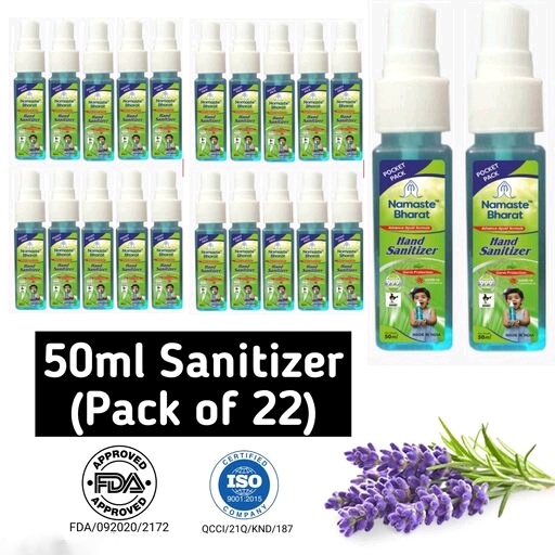 Hand sanitizer 50ml pack of 22-Style Shop