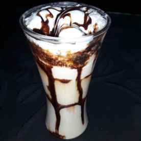 cold coffee with icecream - king Queen cafe