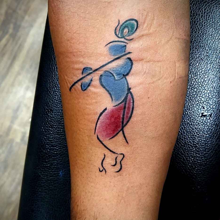Krishna Tattoo Design - Mr Ink Tattoos
