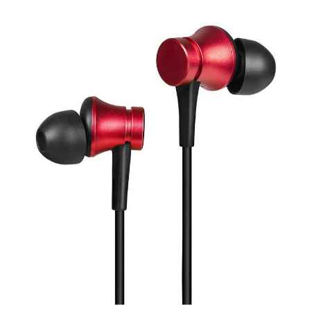 Mi Earphone Basic with Ultra deep bass and mic (Red) - HOLLYWOOD GAMES